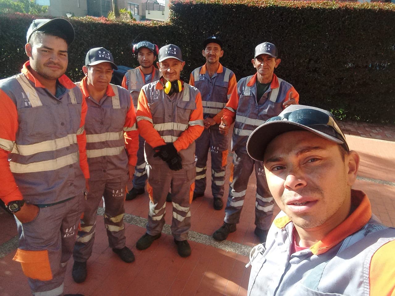 Equipo trabajando